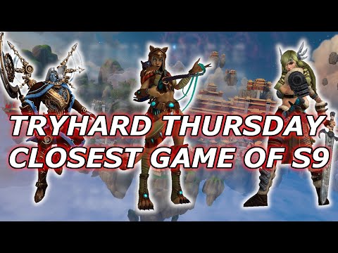 A DAY FILLED WITH REVENGE AND HITTING GM (AGAIN) - Season 9 Masters Ranked 1v1 Duel - SMITE