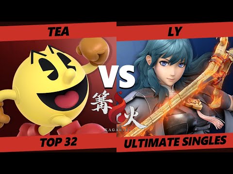 Kagaribi 4 Top 32 - Tea (Pac-Man) Vs. Ly (Corrin, Byleth) SSBU Smash Ultimate