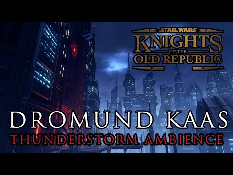 Dromund Kaas Night Rain & Thunderstorm Star Wars Ambience