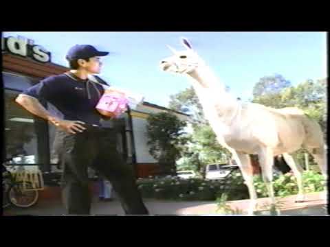 Ronald McDonald's The Emperor's New Groove Happy Meal Toy TV Commercial