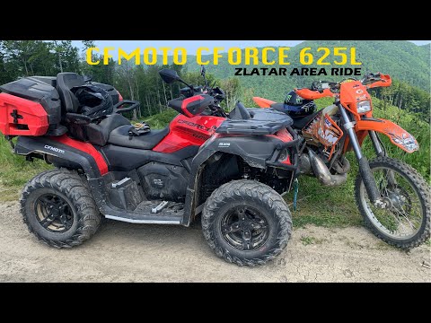 ADV action: CFMOTO CFORCE 625L Session 7 - Along Zlatar Region