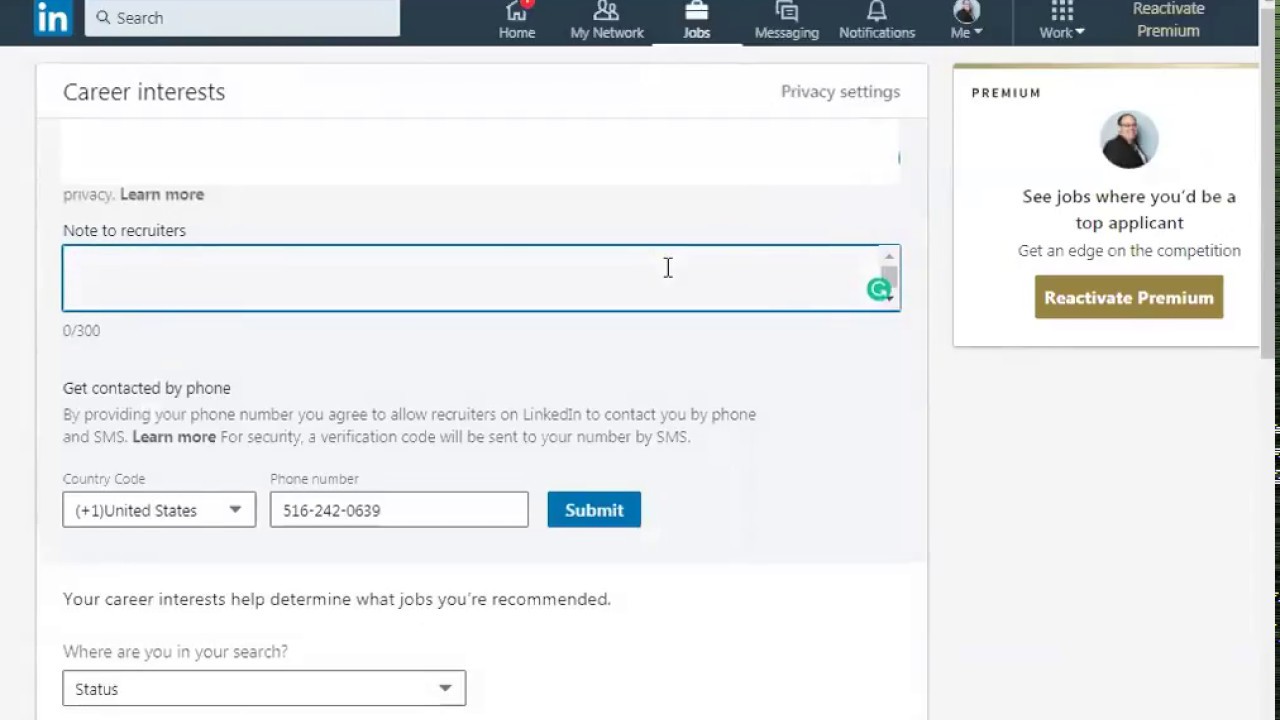 LinkedIn- Open Candidate Flaw