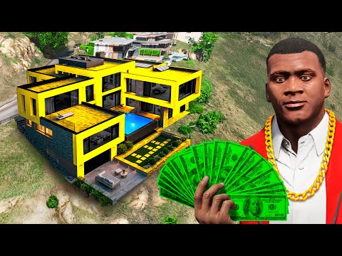 MELHOREI A MANSÃO NONILIONÁRIA DO FRANKLIN NO GTA 5!!!
