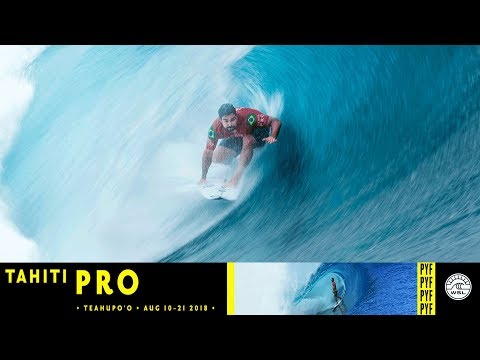 Cardoso vs. Morais vs. February - Round One, Heat 7 - Tahiti Pro Teahupo'o 2018