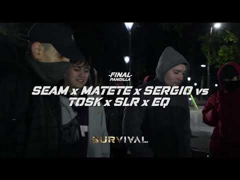 SEAM x MATETE x SERGIO vs TOSK x SLR x EQ - FINAL - FECHA V - TORNEO 2021/22