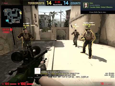 Lightning fast reaction with the AWP