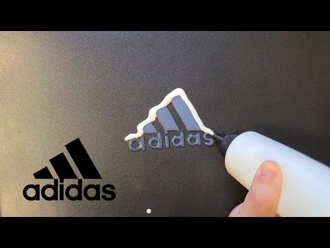 Sportswear Brand Logos Pancake Art - Adidas 스포츠웨어 브랜드 로고 팬케이크 아트 - 아디다스