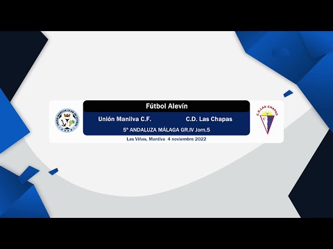 Fútbol Alevín U. Manilva C.F. - C.D. Las Chapas [5ª Andaluza Málaga] Jorn.5 4-11-22