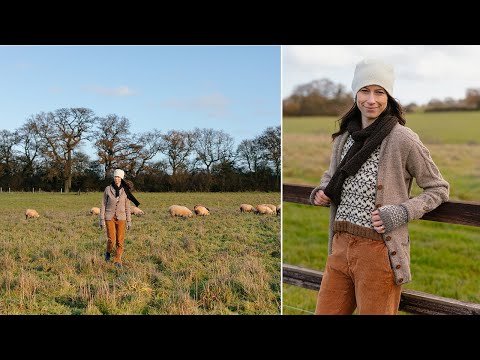 I designed a collection of knitting patterns using only local wool (Marina Skua Podcast Ep 66)