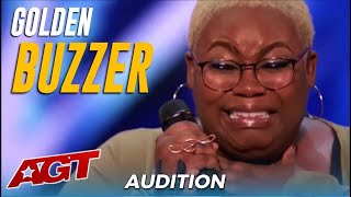 Cristina Rae: From Pregnant and Homeless Now She&#39;s Going For Her DREAM - Gets Heidi&#39;s GOLDEN BUZZER!