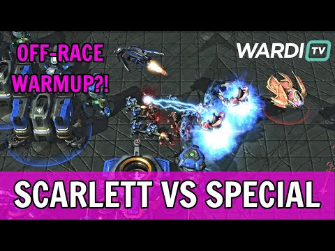 Scarlett vs SpeCial - OFFRACE WARMUP?! (ZvT/PvT)