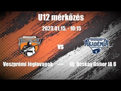 2022-2023 U12-215: Veszprémi Jéglovagok vs. Ifj. Ocskay Gábor JA B