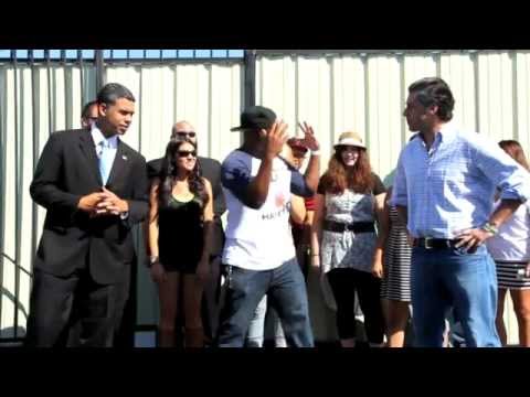 Baracka Flacka Flames 2012 Presidential Debate Rap Battles (ROUND 1)