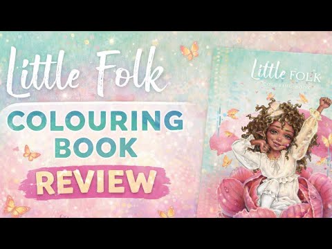 Little Folk by Christine Karron | Colouring Book Review