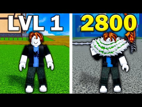 Noob To Max With Only BOSS DROPS In Blox Fruits