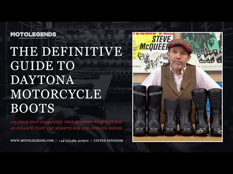 The definitive guide to Daytona motorcycle boots