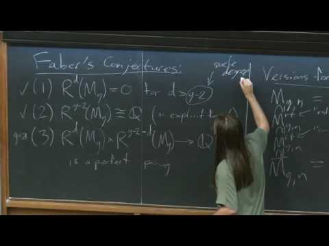 Tautological rings of moduli spaces of curves - A. Pixton - Lecture 03