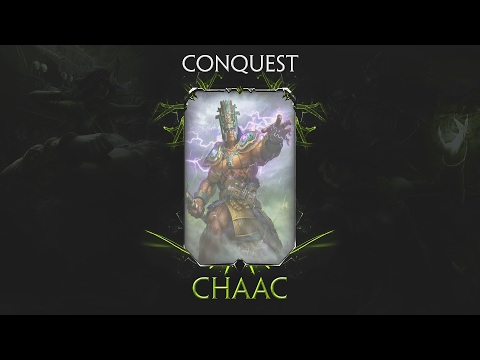 SMITE Season 4 Conquest - Chaac Solo | HEALTH BUILD OP (1080p 60fps)
