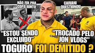 DEU RUIM! TOGURO DEMITIDO DA CIMED? CARIANI QUESTIONA E TOGURO DESABAFA