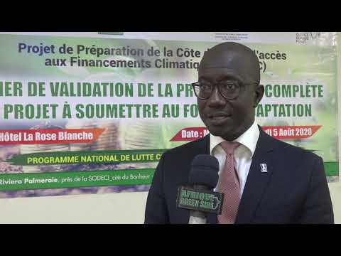 Atelier de validation de la proposition complète de projet à soumettre au FA (Fonds d’Adaptation)