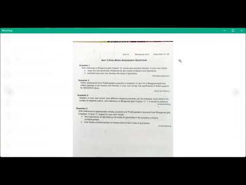 ISKCON KR Puram|| English Bhakti Sastri|| BG Unit-3 Open Book Assessment Discussion (OBA)& Analogies