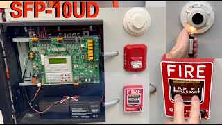 Notifier SFP-10UD Fire alarm demo system