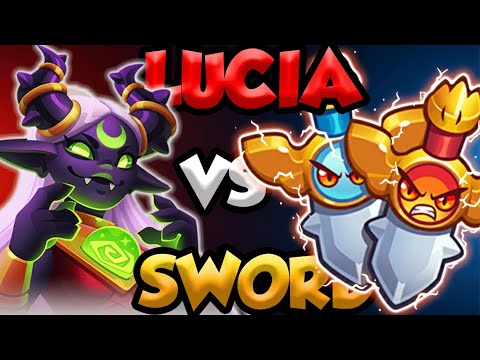 SWORD DPS vs LUCIA!! | Rush Royale
