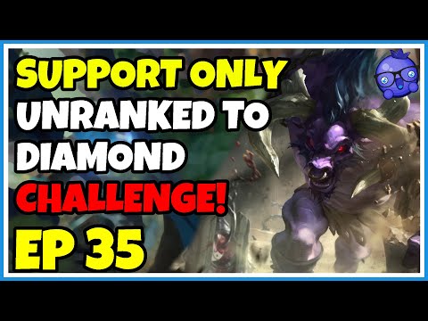 Support Unranked to Diamond Challenge - Episode 35 - Alistar