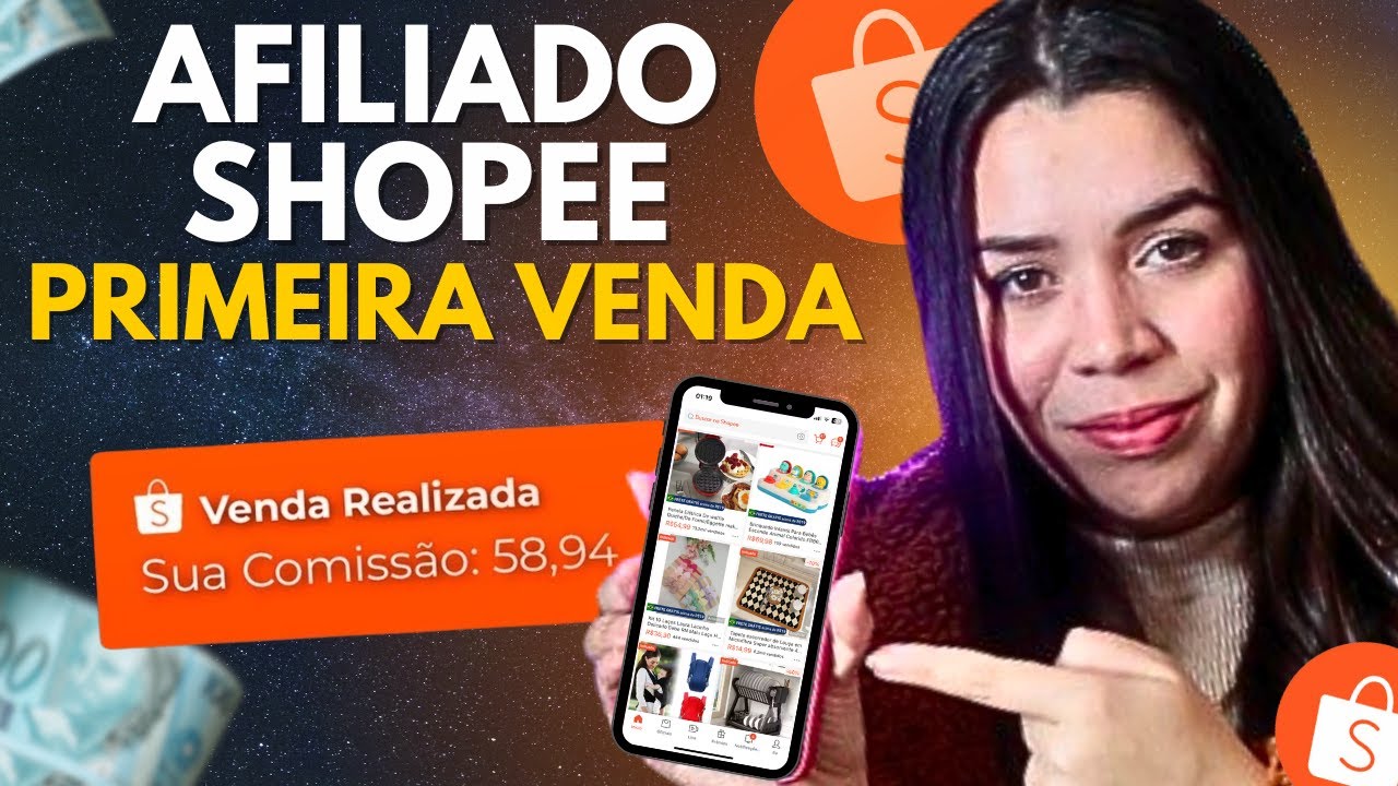 AFILIADO SHOPEE: COMO DIVULGAR E GANHAR DINHEIRO COM A SHOPEE PASSO A PASSO