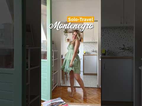 My first day in Podgorica, Montenegro 🇲🇪💃 #montenegro #podgorica #solotravel #travelgirl #shorts
