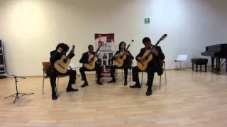 Libertango-Astor Piazzolla  Tetraktys Guitar Quartet