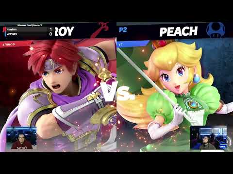 PURE Smash #47 WR1 - maxjaxs (Roy) vs. AUSMO (Peach)