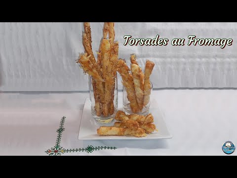 Recette facile TORSADES feuilletées au FROMAGE 🧀 😍.