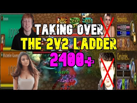 2400+ 2v2 arena with MichelleR ft. Snowmixy and Cervantes - Windwalker Monk Shadowlands PvP