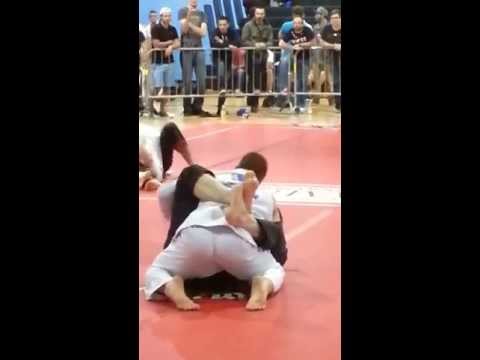 Ottawa BJJ Tournament White Belt Middle Weight First Match