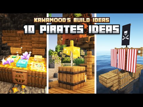 10+ Minecraft Pirates Build Ideas