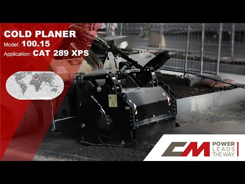 Raboteuse de route Série FS - CM Crushers - Idéale pour retirer enrobé ou béton, auto-nivelante et compacte_6