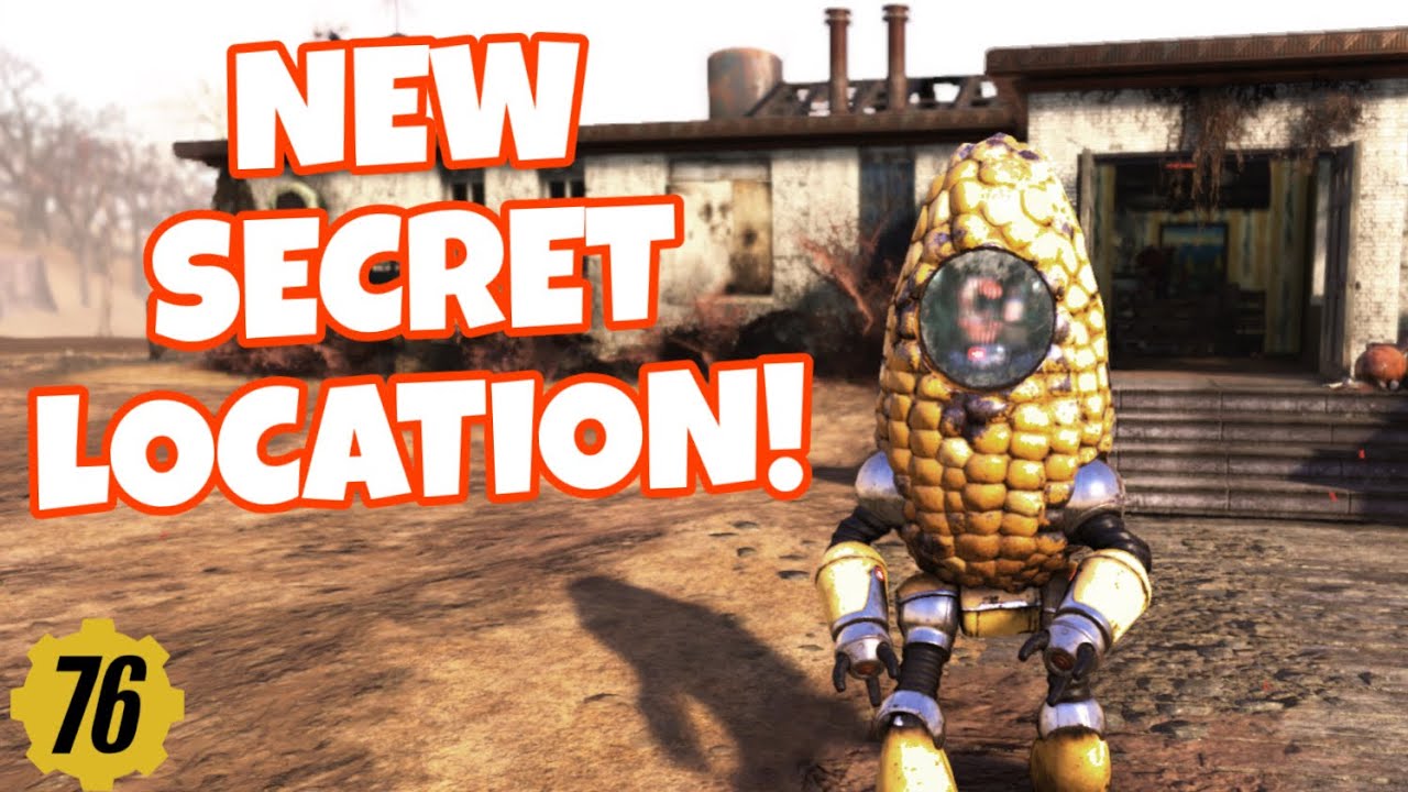 NEW SECRET Location in Fallout 76! (Cobby and the World of Corn)