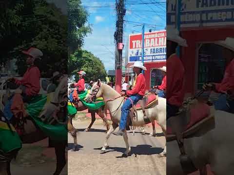 Sempre motivante a cavalgada em Conceição do Araguaia