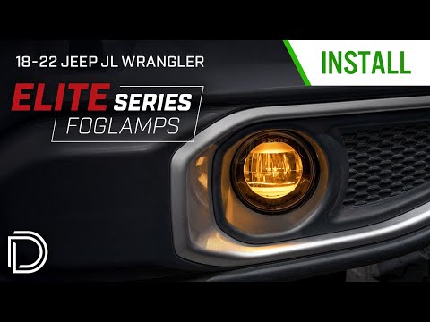 NEW! Elite Series Fog Lamps for 2018-2024 Jeep JL Wrangler | Diode Dynamics