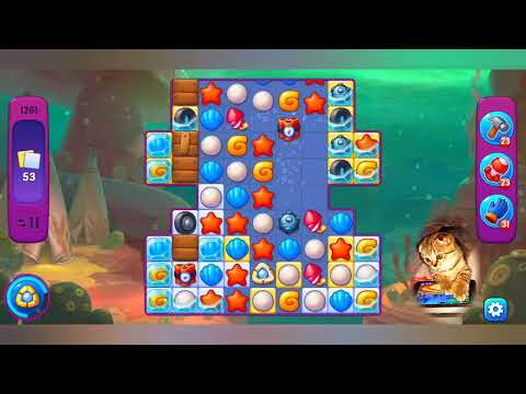 Fishdom 2022, no Boosters,  1261  level  -  прохождение без бустеров,  1261  уровень.