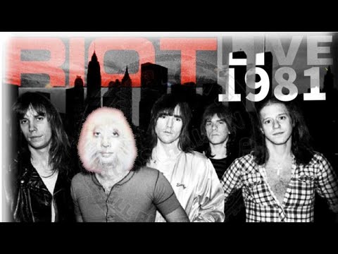 Riot - Live, Long Island, New York September15th -1981 (audio sync fix)