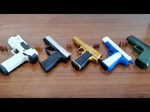Top 5 Shell Ejection Soft Bullet Pistol Toy Gun 2022
