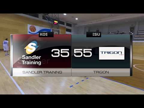 Sandler Training vs Trigon - XIII kolejka - I Liga Warszawa - Koszykarska Liga Biznesu
