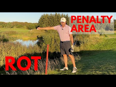 PENALTY AREA (ROT) : Golfregeln für Anfänger Teil 2