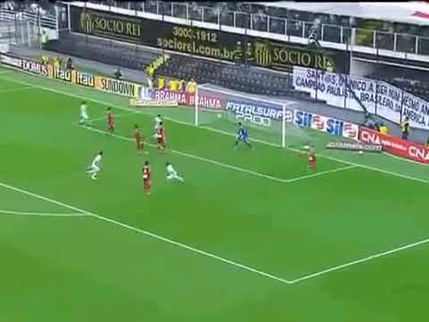 Santos 2x0 Mogi Mirim - Gols e hino. Paulistão 2012