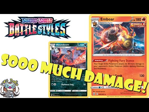 Emboar & Houndoom Let You Do SO MUCH Damage! (Pokémon TCG Battle Styles Reveals)