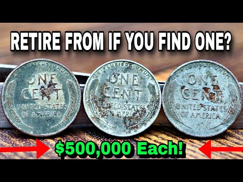 Valuable Old Wheat 1943 Steel Pennies Worth Over $500,000 Each Rare 1943 Steel Pennies to look for!