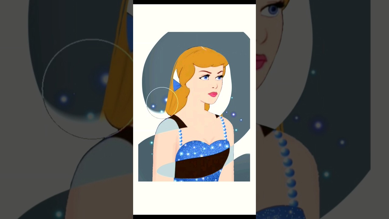 Cinderella glow up transformation disney #glowup #cinderella #transformation #disney #artwork