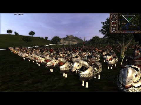 INCREDIBLY CLOSE GAME!!!- Four player Free for All- Third Age Reforged (1v1v1v1)